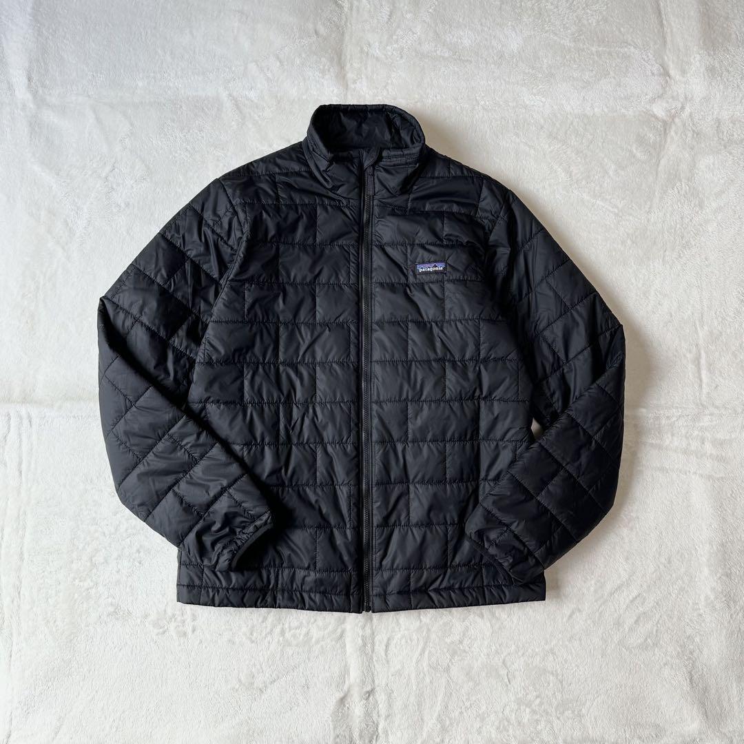 美品 24AW Patagonia パタゴニア 中綿 キルトジャケット ブルゾン アウター ブラック 拍卖