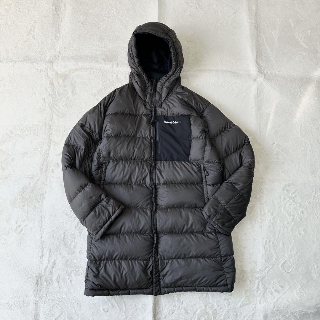 montbell モンベル リバーシブル コロラドコート ダウンコート ダウンジャケット ブルゾン アウター ブラック グレー拍卖