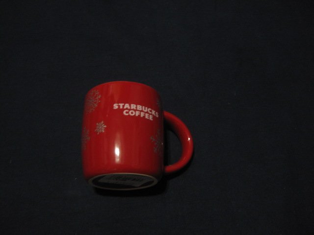 未使用★スターバックス(STARBUCKS)コレクタブルデミタスカップ スノーフレーク3floz拍卖