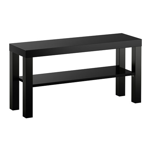 ☆ IKEA イケア ☆ LACK ラック テレビ台 ブラック / テレビローボード <奥行き: 26 cm 高さ: 45 cm 幅: 90 cm> u ☆2h拍卖