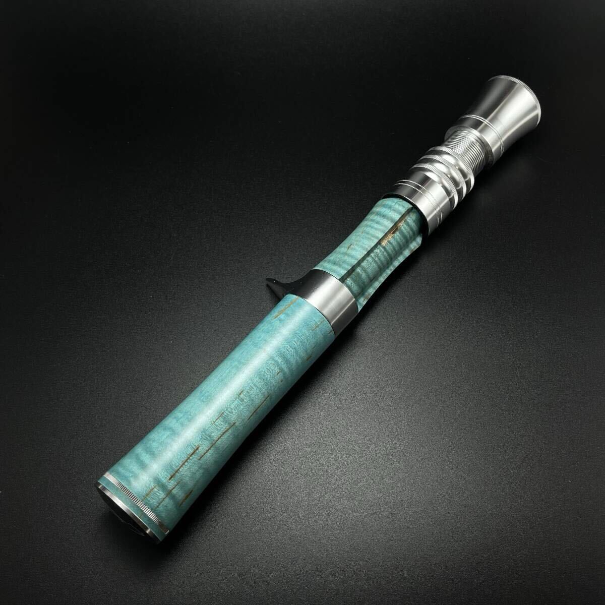 C028 希少 手作り ボロンハンドル ベイトグリップ 天然木 トラウト用 lure 拍卖