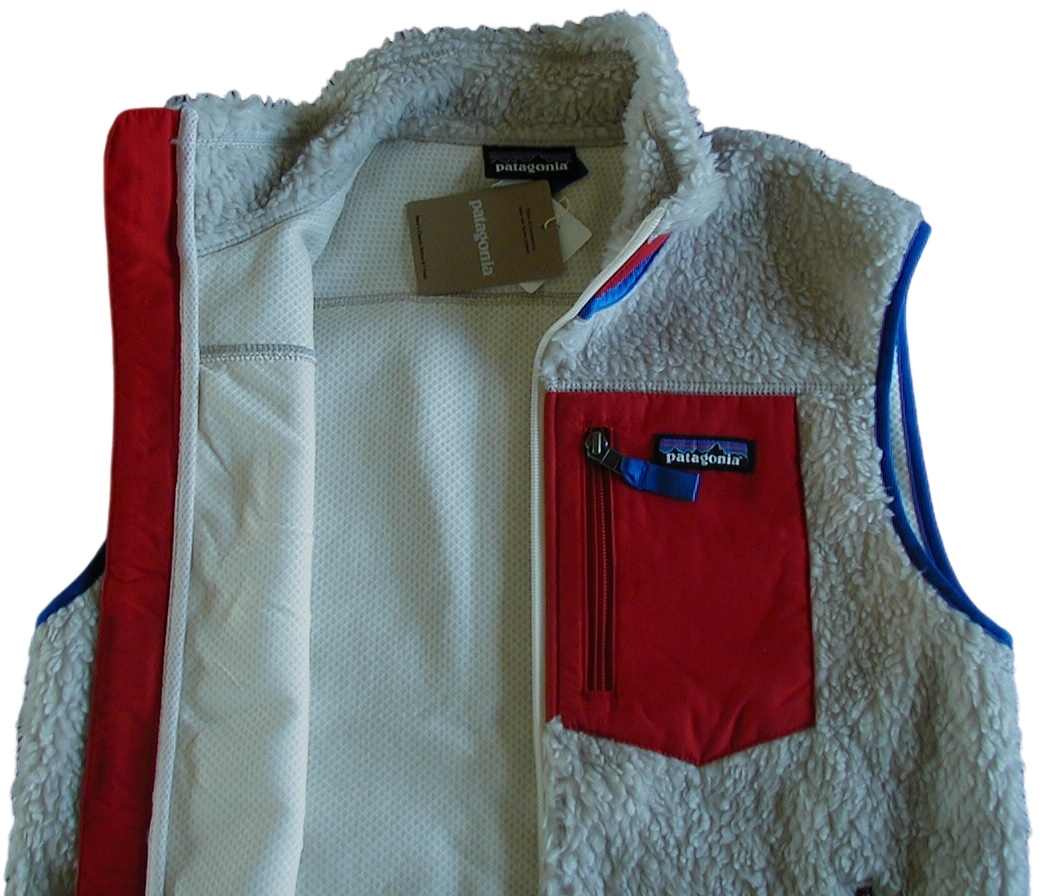 【未使用S】パタゴニア M’s クラシック・レトロX・ベスト■ Patagonia Natural w/Touring Red(NLTO) ■拍卖