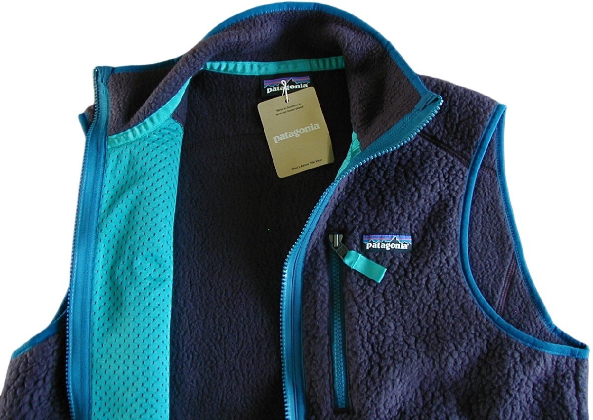 【未使用S】パタゴニア M’s レトロ・パイル・ベスト ■ Patagonia Obsidian Plum (OBPL)拍卖