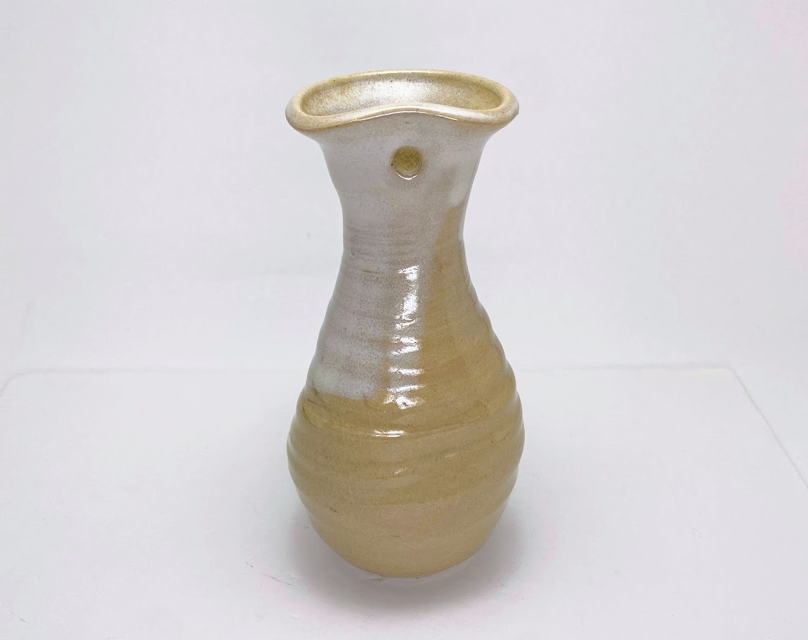 陶印有り 萩焼 界山? 泉松 花瓶 花器 インテリア オブジェ拍卖