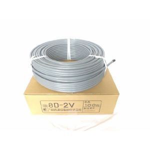 切売り!! 8D-2V(50Ω充実型)      関西通信電線 8D2V 同軸ケーブル アマチュア無線拍卖