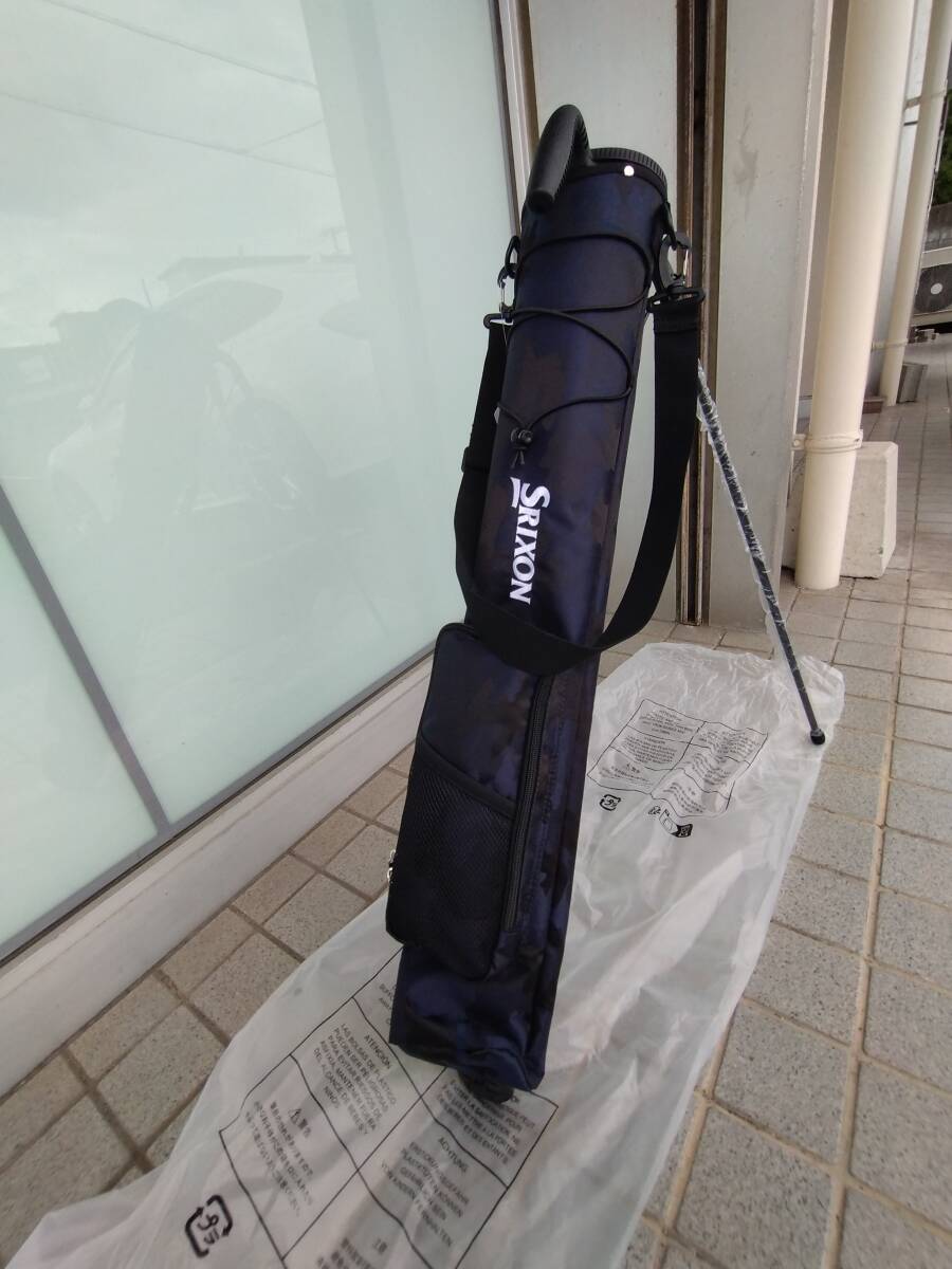 《新品》DUNLOP ダンロップ スリクソン ★スタンド式 クラブケース 地模様 カモ GGB-S136C ネイビー拍卖