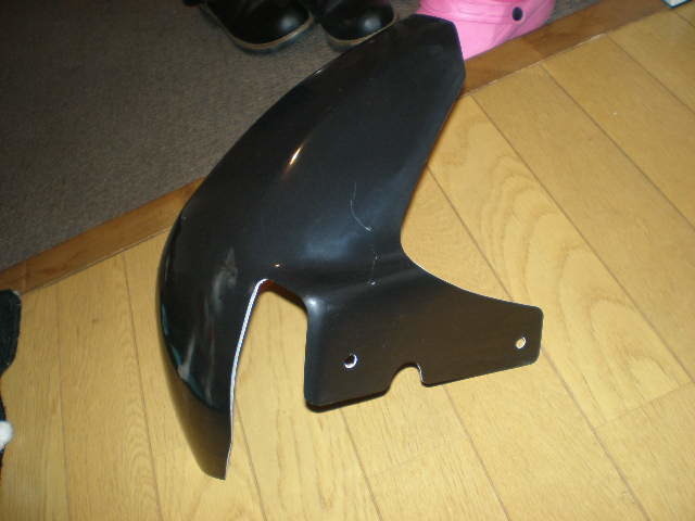 NSR50、NSF100用リアフェンダー 黒ゲル仕上げ拍卖