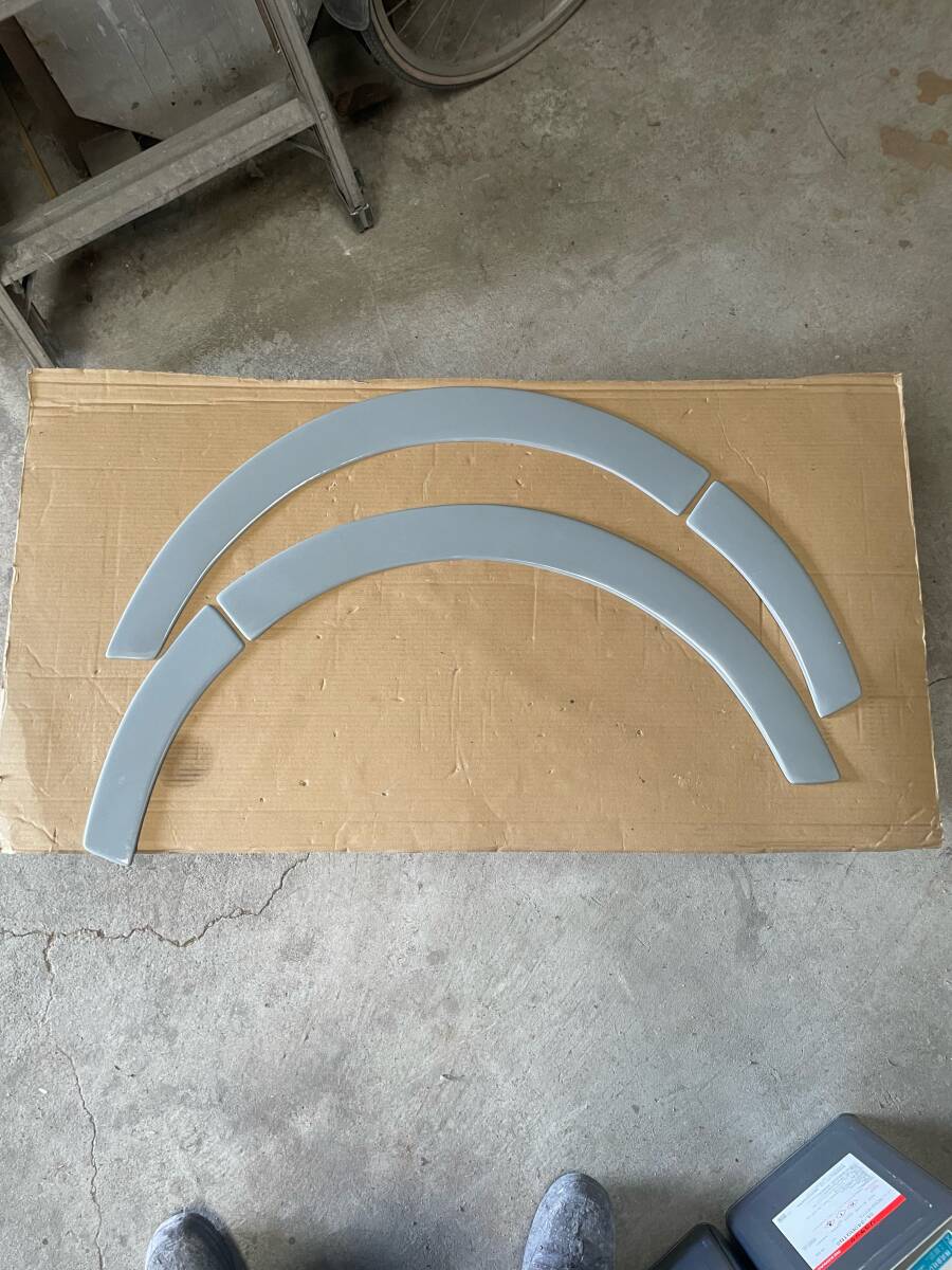 200系!!ハイエース ダウンルック オーバーフェンダー グレー拍卖