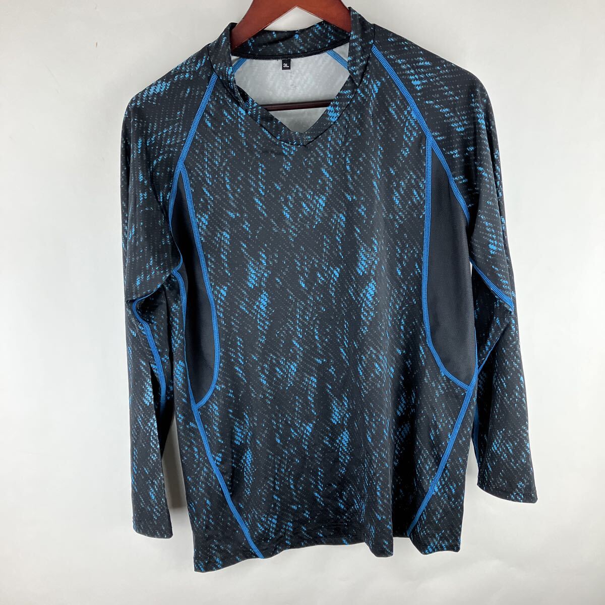 長袖 コンプレッション ブラック コンプレッションシャツ アンダーシャツ Tシャツ シャツ 冷感 夏用 メンズ 紳士服拍卖