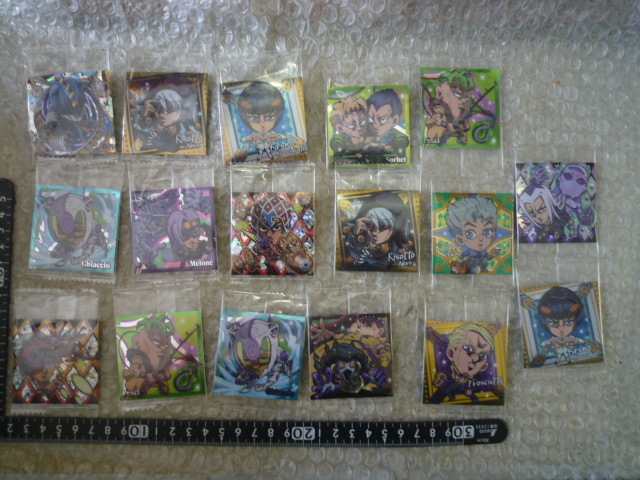 送料無料 ジョジョ ジョジョの奇妙な冒険 ウエハースシール おまとめ 現状渡し品拍卖