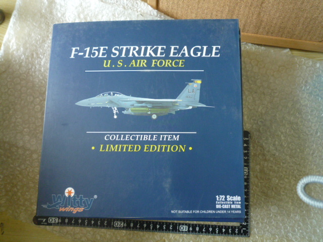 Witty wings 1/72 USAF アメリカ空軍 F-15E ストライクイーグル WTW-72-006-009 ジャンク扱い現状渡し品 同梱不可拍卖