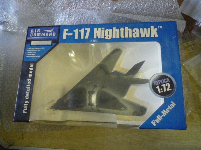 1/72 SUNSTAR F-117 NightHawk ステルス戦闘機 ダイキャスト 完成品 サンスター ロッキード ナイトホーク 現状渡し品 同梱不可拍卖