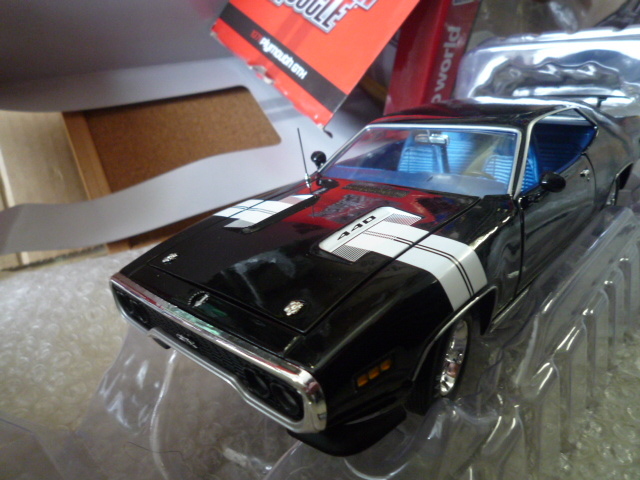 アメリカンマッスル aw auto world 1/18 1971 プリムス GTX 現状渡し品 同梱不可拍卖
