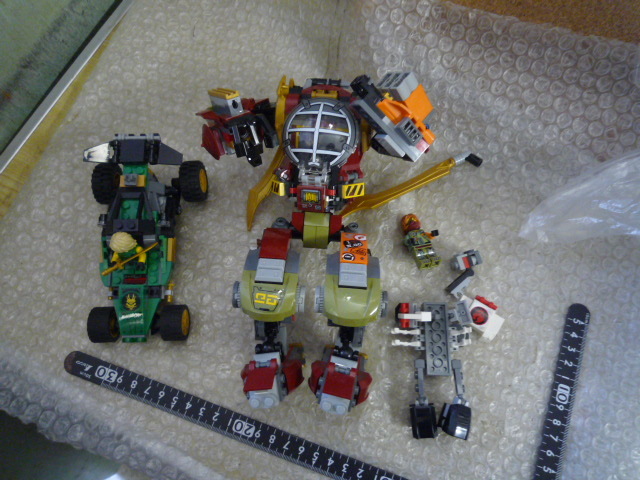LEGO レゴ まとめて ニンジャゴー 70592 ローニンメカ71700 ジャングルレーサー 組み立て済み ジャンク現状渡し品拍卖