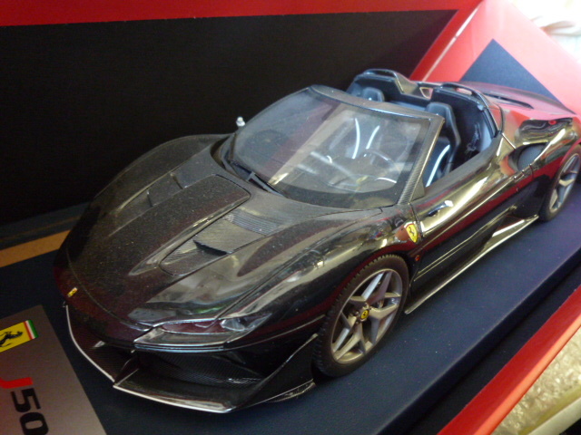 LOOKSMART ルックスマート 1/18 完成品 フェラーリ J50 Nero Daytona Shiny LS18_016F 現状渡し品 同梱不可拍卖