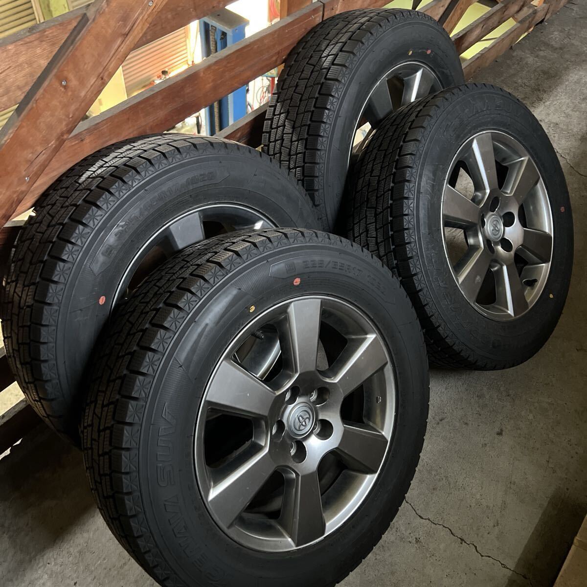 トヨタハリアー純正17インチグッドイヤーアイスナビ225/65R17 2022年製 アルファードヴェルファイア拍卖