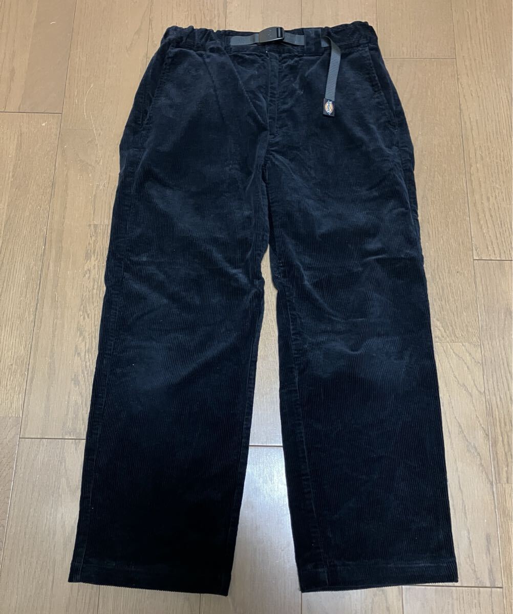 GRAMICCI × DICKIES グラミチ×ディッキーズ コーデュロイパンツ ブラック サイズM 173M40FS02拍卖