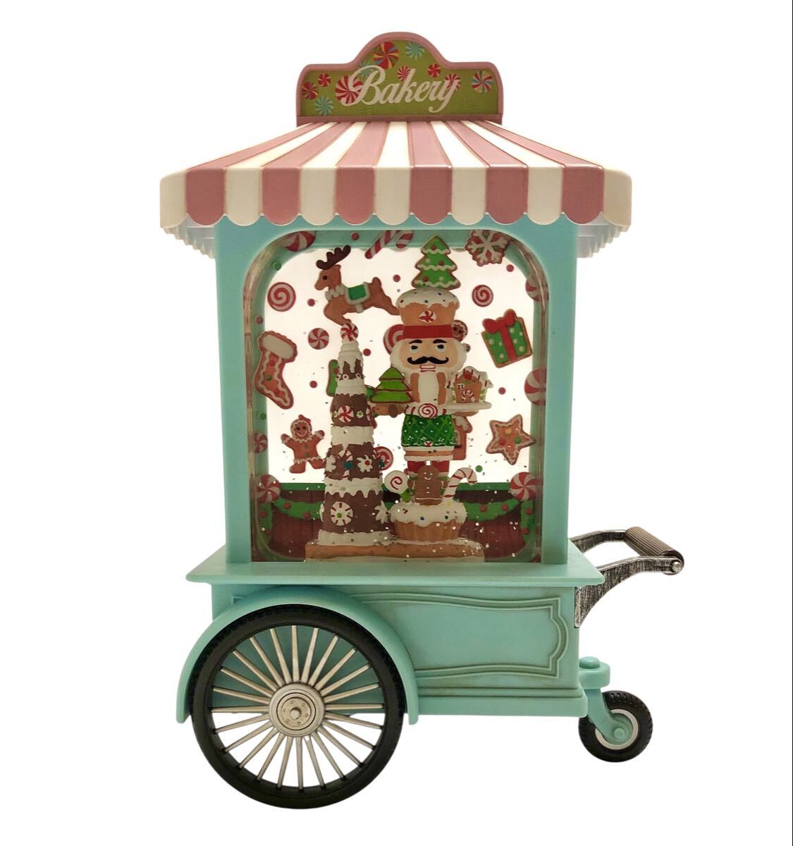 新品 HARMONIER ベーカリーカート リキッドLED 電池式 クリスマス 雑貨 ハルモニア 拍卖