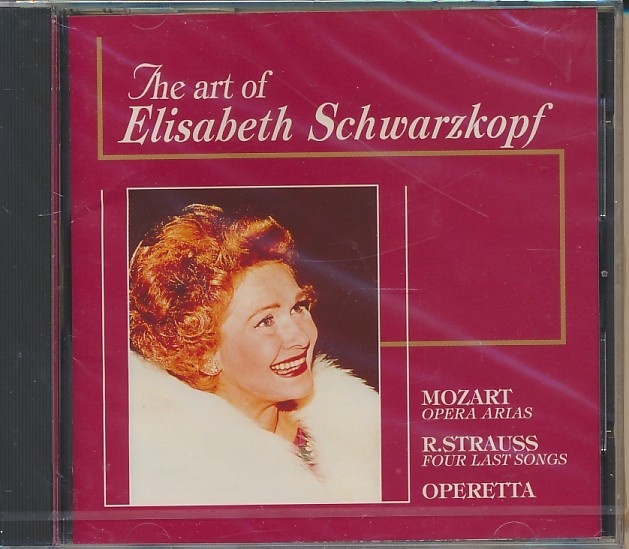 未開封CD●世紀のソプラノ~エリザベート・シュワルツコップの芸術 CD Club盤拍卖