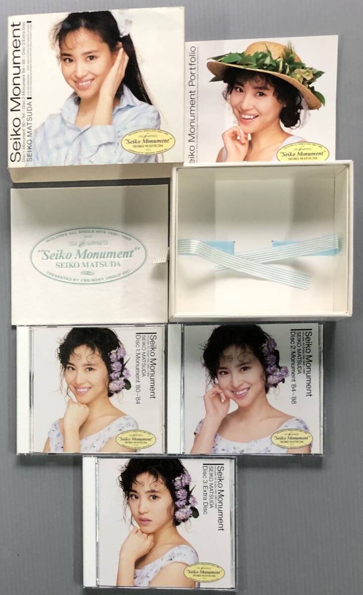 3枚組CD BOX●松田聖子 / SEIKO MONUMENT拍卖