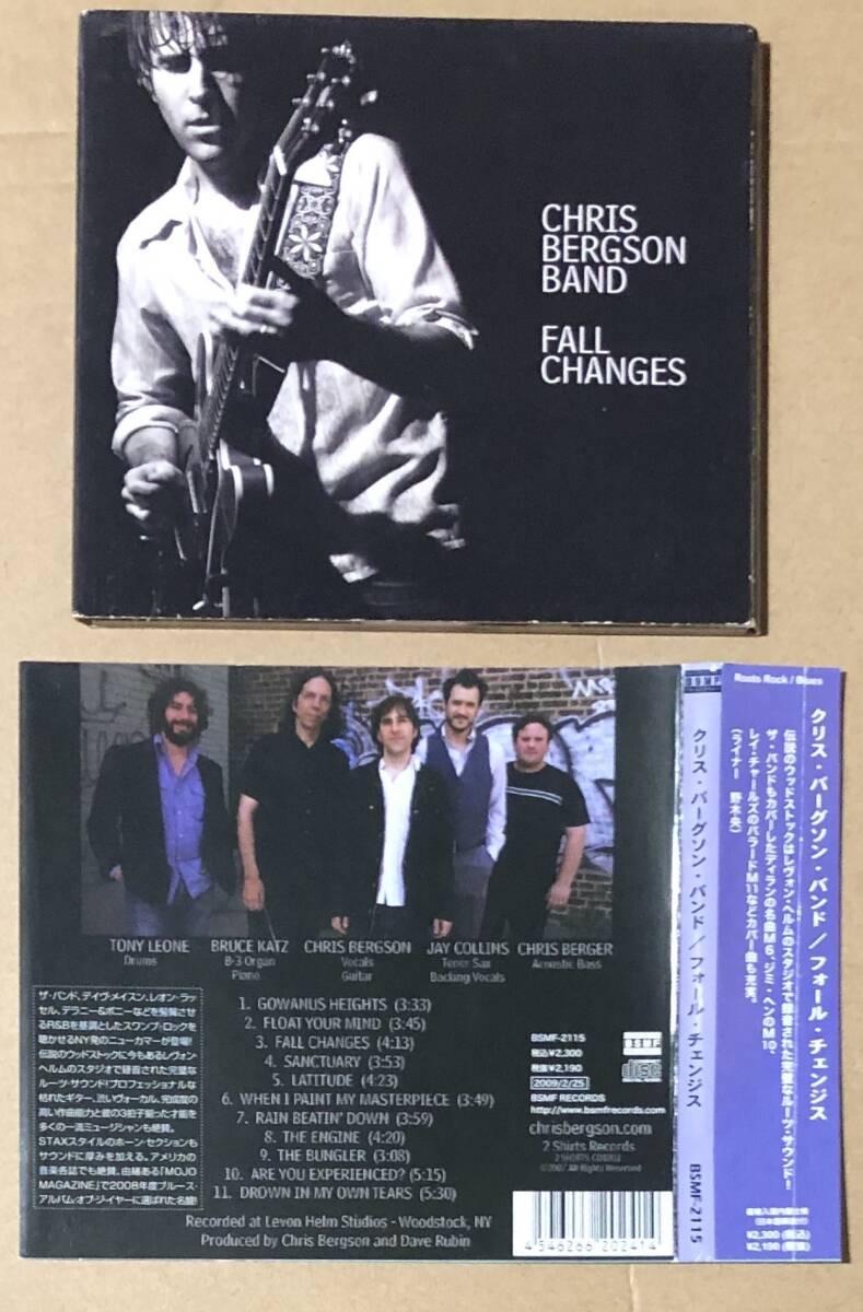CD●クリス・バーグソン・バンド / フォール・チェンジス 帯付拍卖