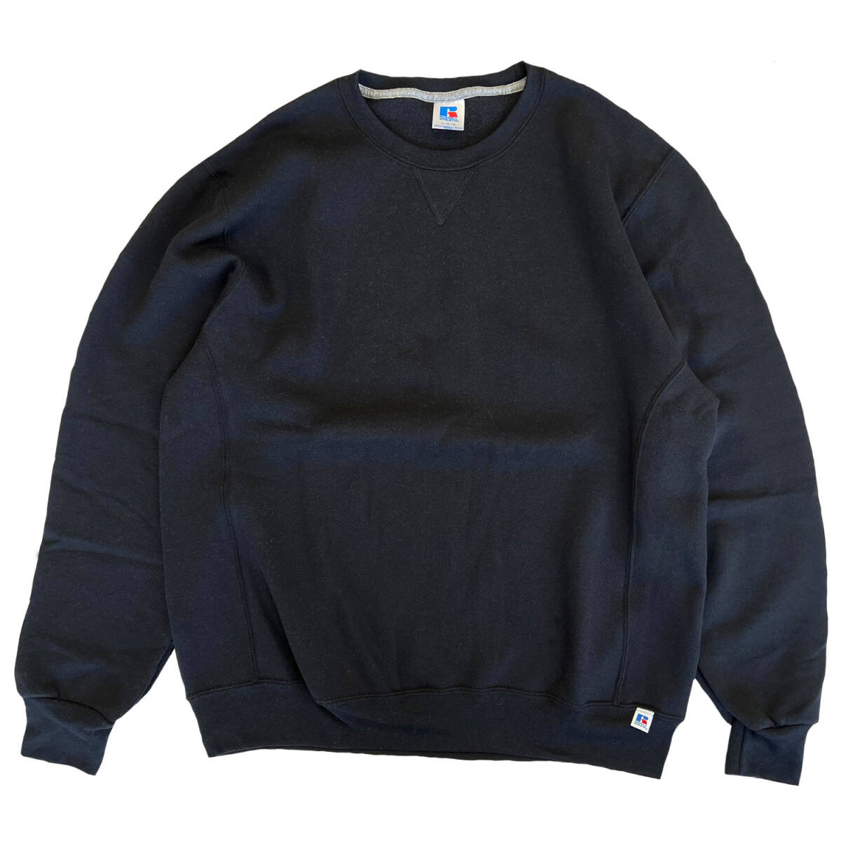 RUSSELL ATHLETIC Dri-Power CREW SWEATSHIRT ラッセル アスレチックス クルーネック スウェット ブラック XLサイズ ドライパワー拍卖