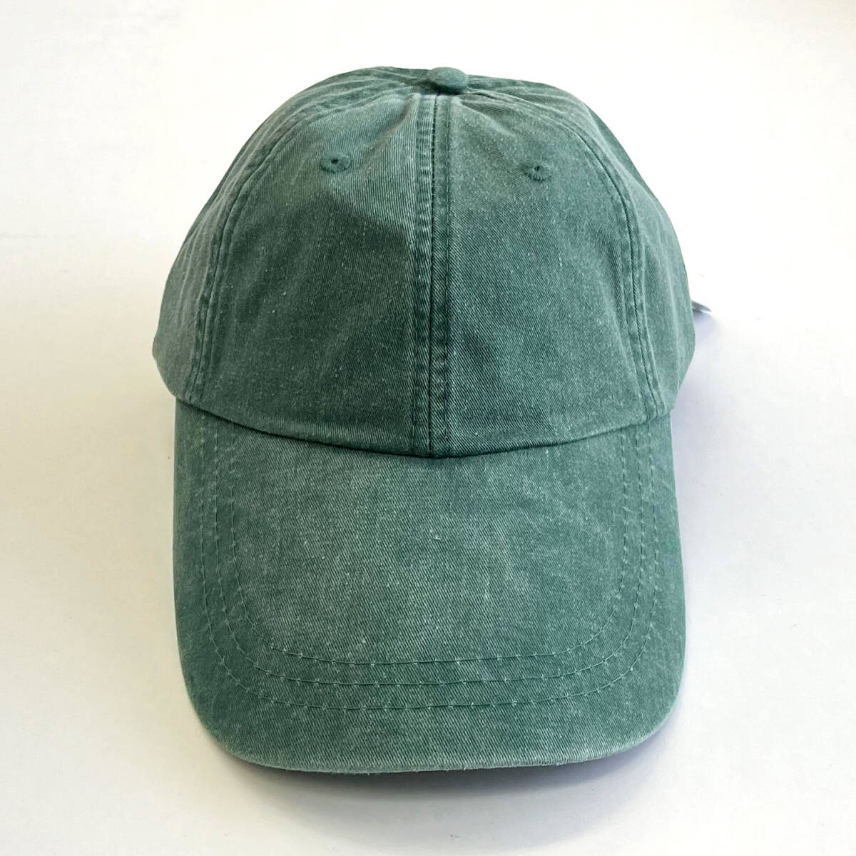 adams 6-Panel Cotton Twill Pigment-Dyed Cap アダムス ピグメントダイ キャップ ロングビル フォレストグリーン拍卖