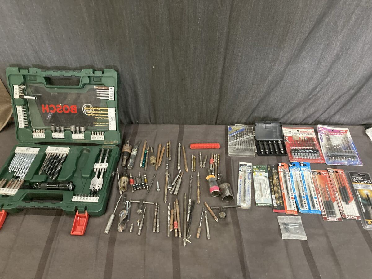 60【まとめ売り】工具まとめ ビット ドリルビット ビットセット ボルト抜き 六角軸ドリル ダイヤコアビット 鉄工用ドリル 等 い拍卖