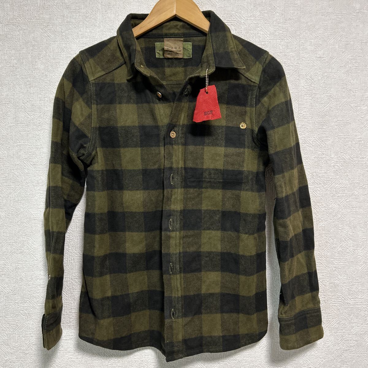 新品 SGF BY DENIMSMITH オリジナルフランネルシャツ 拍卖