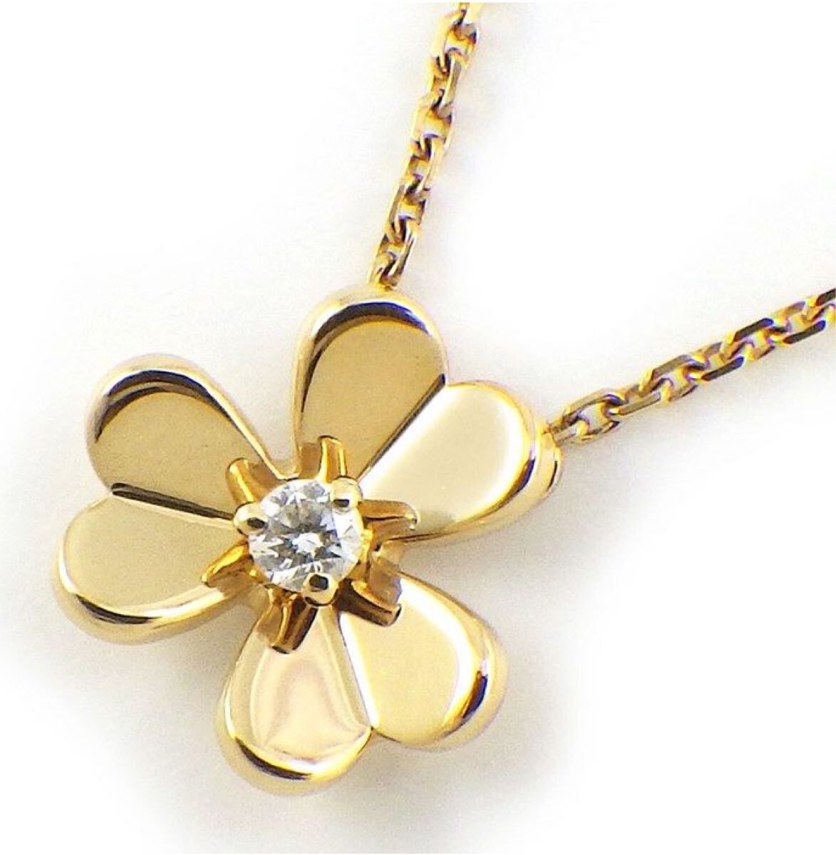 美品 Van Cleef & Arpels ヴァンクリーフ&アーペル フリヴォル ミニ ネックレス TA925102410拍卖