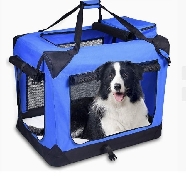 新品★車載用犬ケージ猫ケージ犬小屋外出用折りたたみペットバッグ手提げ式猫バッグ大容量犬猫ケージ拍卖