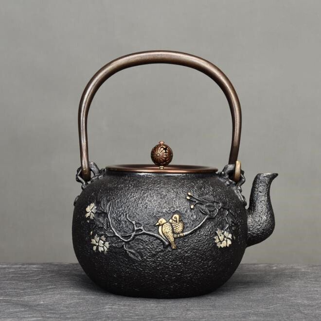 実用★ 鉄器 老鉄瓶 提梁壺★新品 茶道具対応 鉄やかん 鉄分補給 鉄びん拍卖