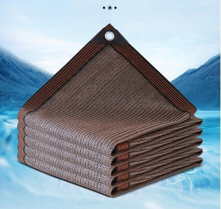 実用ポリエチレン 遮光ネット 遮熱ネット 日除けネット オーニング シェード 日焼け止め UVプロテクション 6m×6m 遮光率95%園拍卖