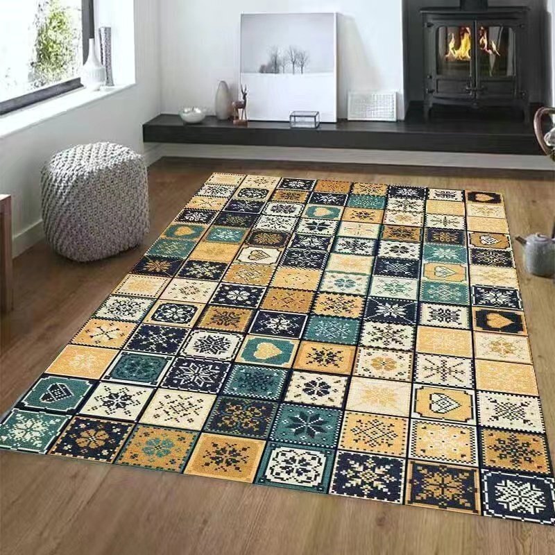 美品★レトロ アメリカ式 豪華絨毯 快適である 家庭用カーペット 長方形 160x230cm拍卖