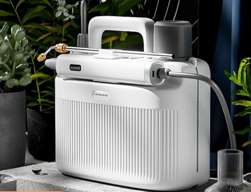 噴霧器★電動噴霧器 5L 肩掛けタイプ噴霧器 充電式噴霧器 家庭用 バッテリー式 ベルト付き ノズル3種類付 軽量小型肩掛け式 害虫駆除拍卖