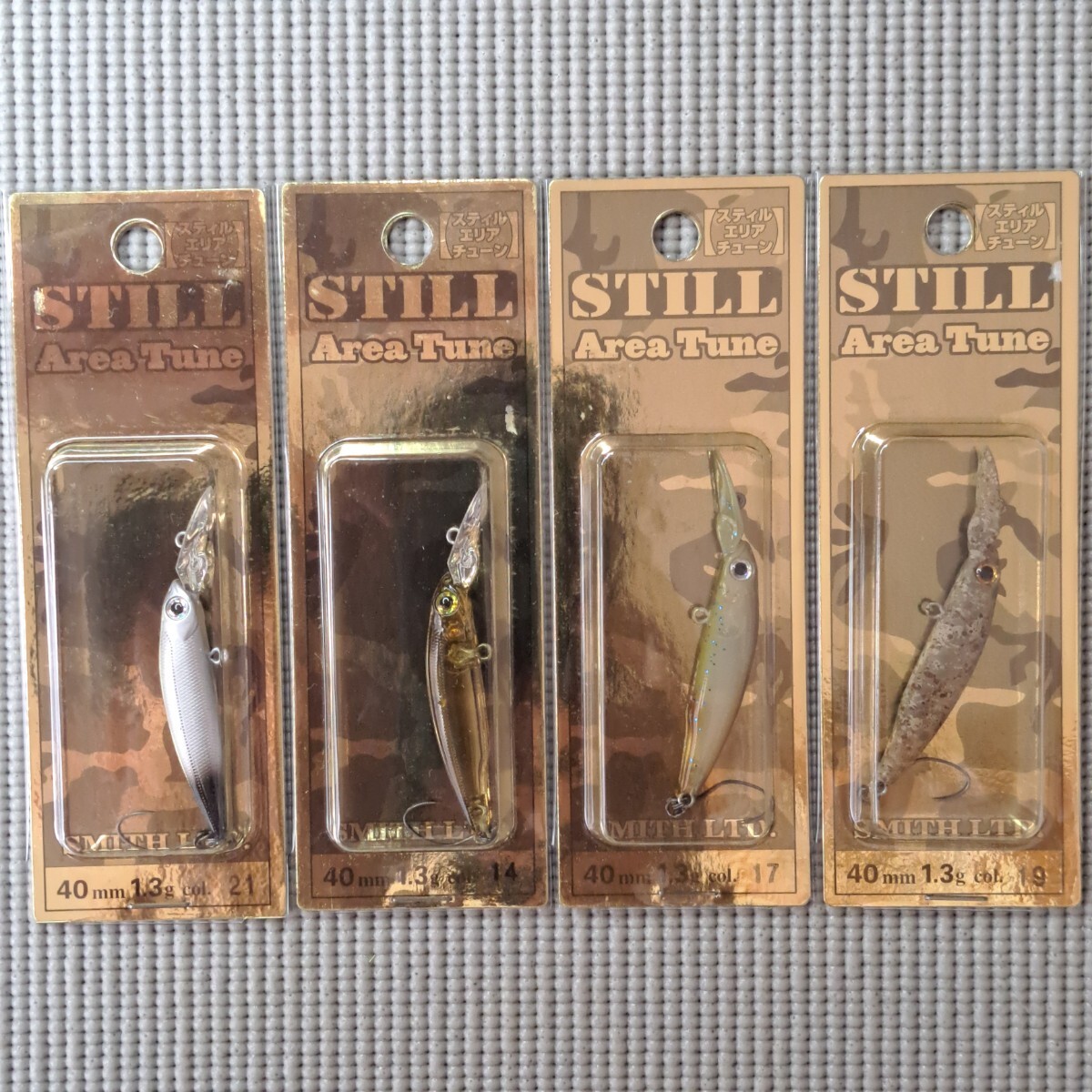 SMITH スミス STILL Area Tune スティルエリアチューン 4個 エリアトラウトミノー 未開封拍卖