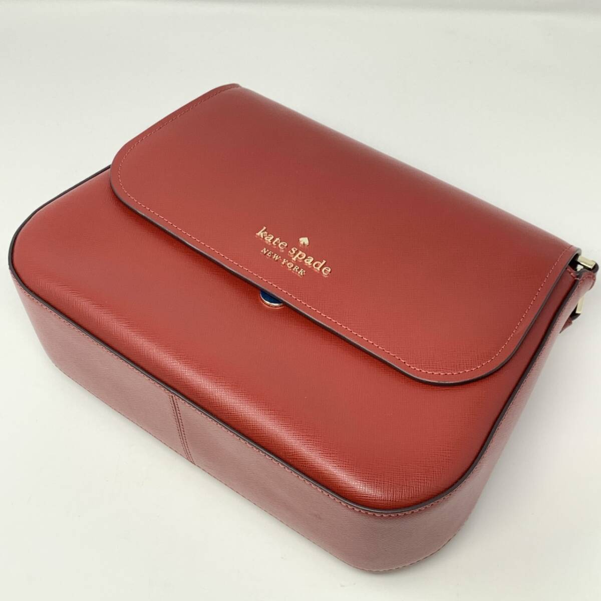 【美品!1円スタート!】Kate spade ケイトスペード ハンドバック ショルダー 赤 レッド / B102633-佐川80拍卖