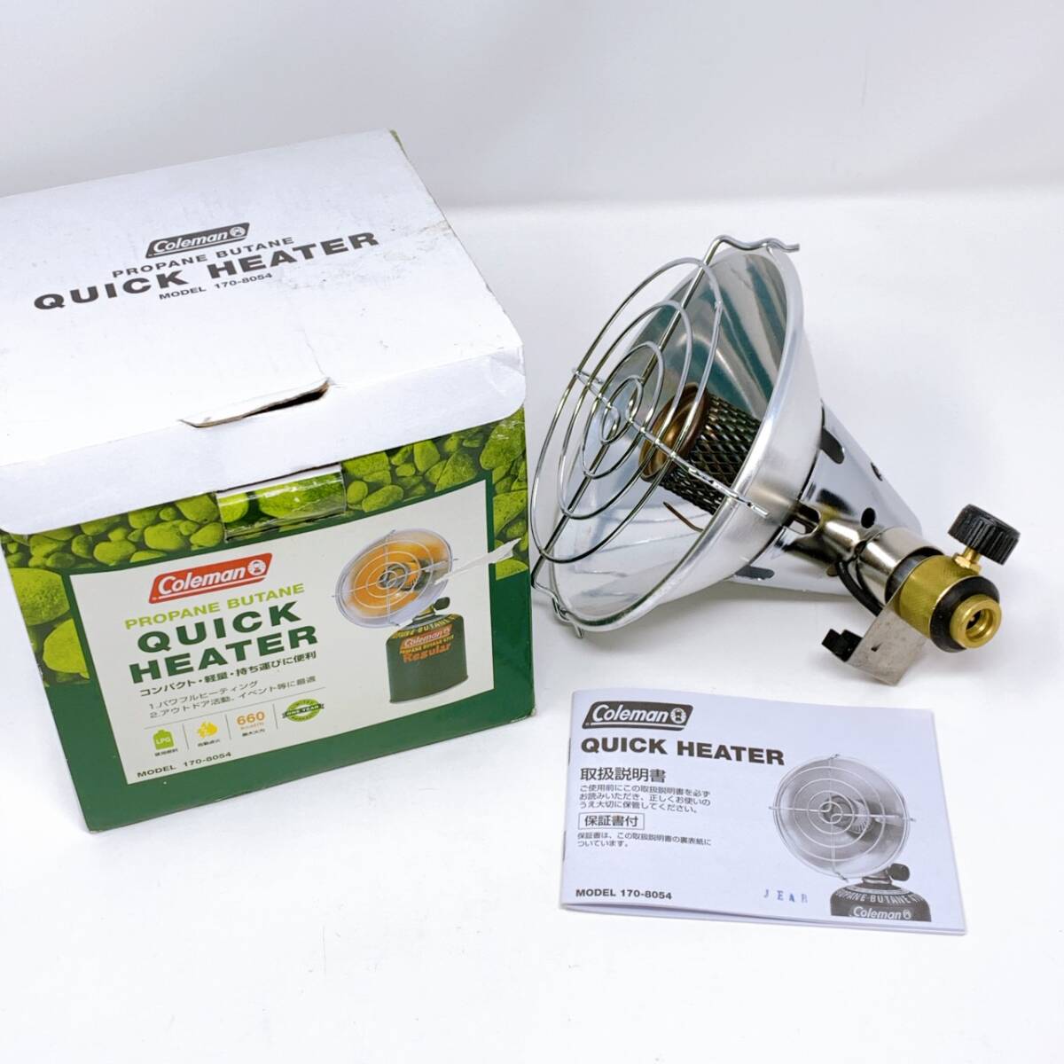 【1円スタート!】Coleman Quick Heater コールマン クイックヒーター 170-8054 / MKT103005-佐川80拍卖