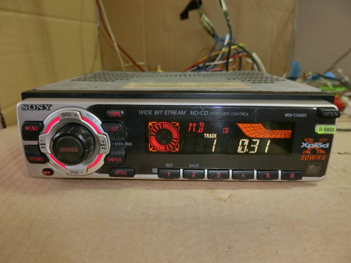 MDX-C5400X SONY MDプレーヤー ジャンク拍卖