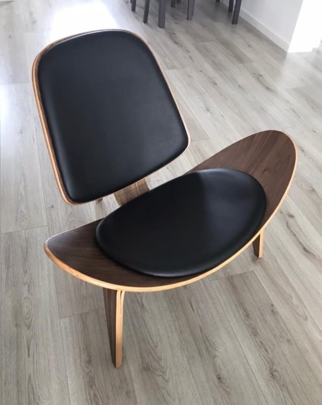 新入荷☆ 世界で人気な椅子 木製 肉厚座面クッション リプロダクト 北欧モダン椅子 ◆人気な木脚おしゃれ 綺麗拍卖