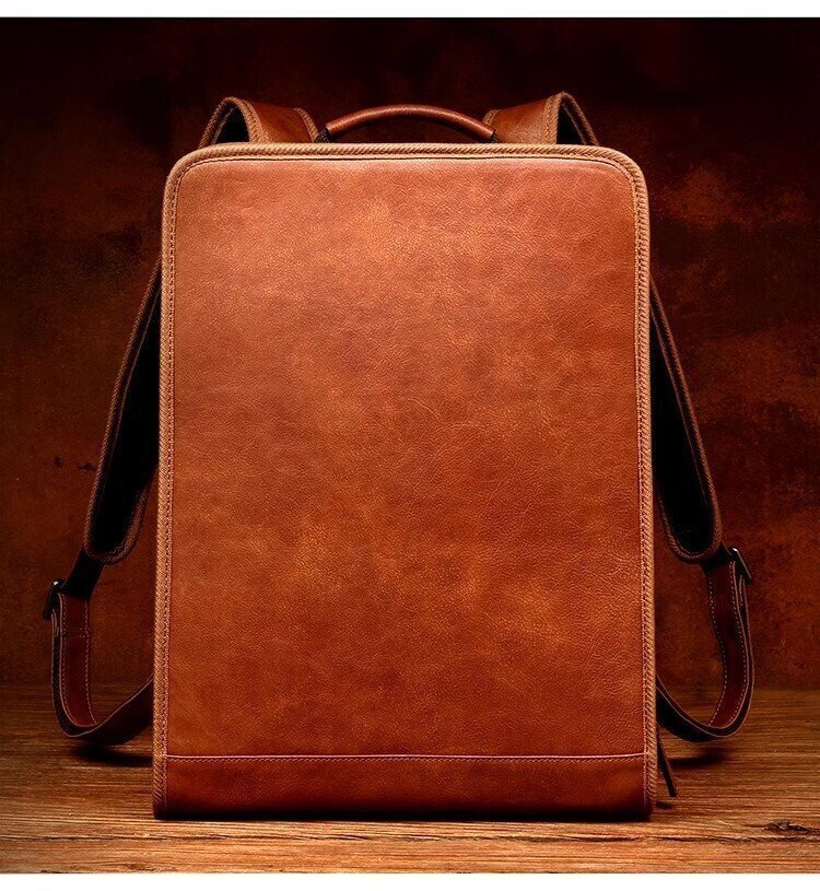 大容量 レザー バックパック メンズ 本革 A4 15.6インチPC 収納可能 ビジネスリュック 通勤通学 出張 おしゃれ 多機能 お洒落拍卖
