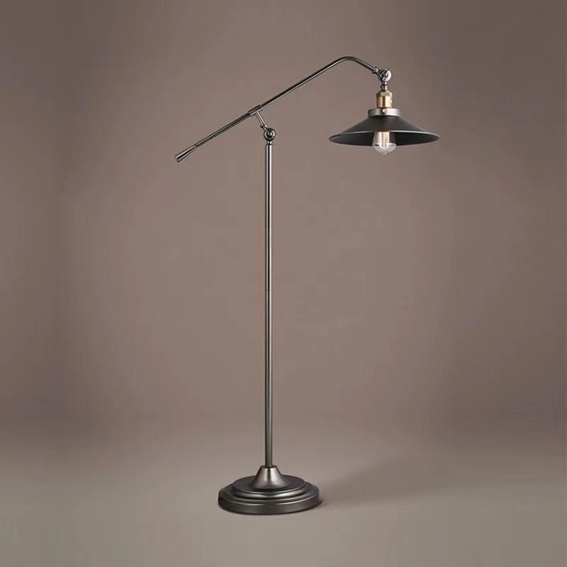 新入荷 フロアライト 間接照明デザインランプ ブラウン アメリカンランプ拍卖