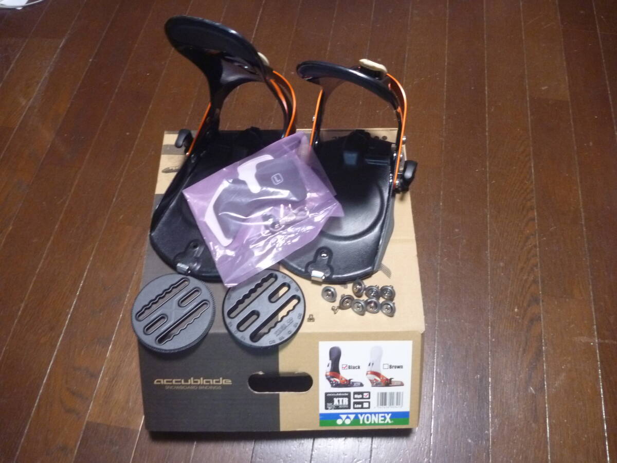 中古 YONEX ヨネックス BINDING XTR AB 黒 アキュブレード スノーボード ステップイン ビンディング STEPIN ACCUBLADE ステッップイン拍卖
