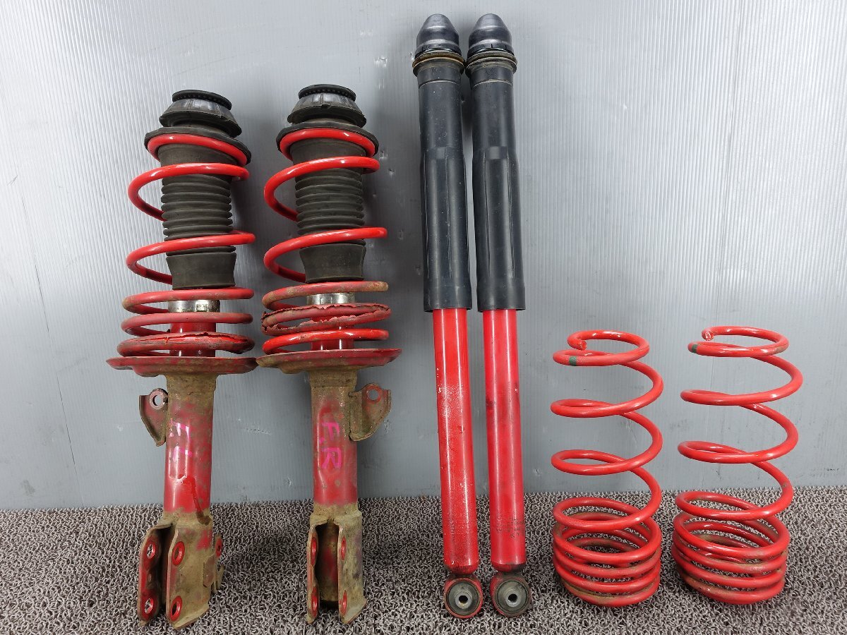 8742 ヴィッツ RS TRDスポーツM NCP91 1NZ-FE TRD Sports M TRD スポーツサスペンション 1台分 2.5mmダウン拍卖