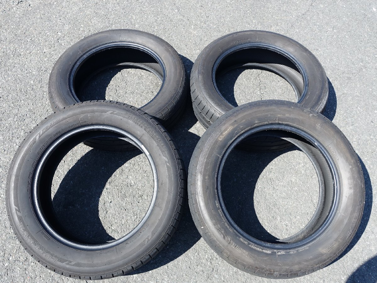 03-275 BRIDGESTONE/ブリジストン LUFT RVⅡ 215/60R17 タイヤ 4本拍卖