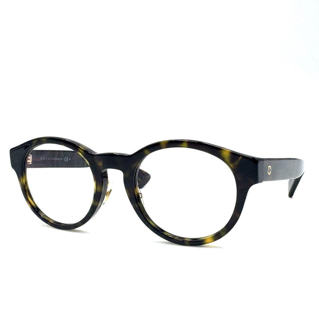 GUCCI グッチ メガネフレーム グリーンデミ インターロッキング シェリー拍卖