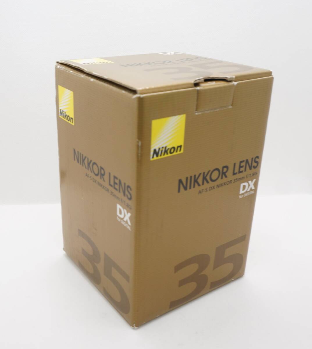 Nikon NIKKOR LENS AF-S DX NIKKOR 35mm f/1.8G 元箱 空箱 外箱 説明書付き 送料無料(北海道、沖縄、離島発送不可)拍卖