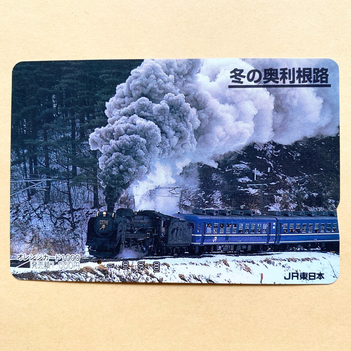 【使用済】 SLオレンジカード JR東日本 冬の奥利根路拍卖