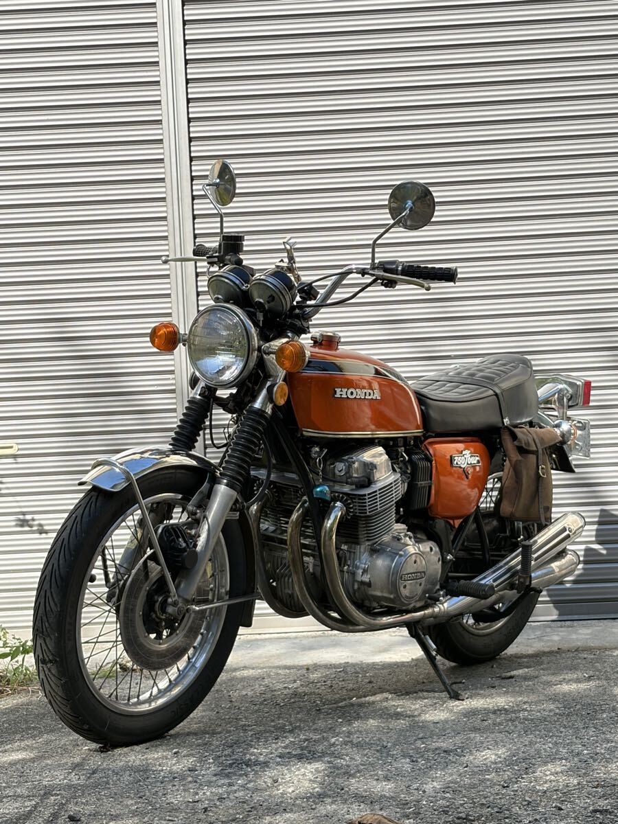 CB750Four(K2)セミレストア済み!街乗りからロングツーリングまでしっかり乗れる1台です。車検令和10年9月まで。乗って帰れます。拍卖