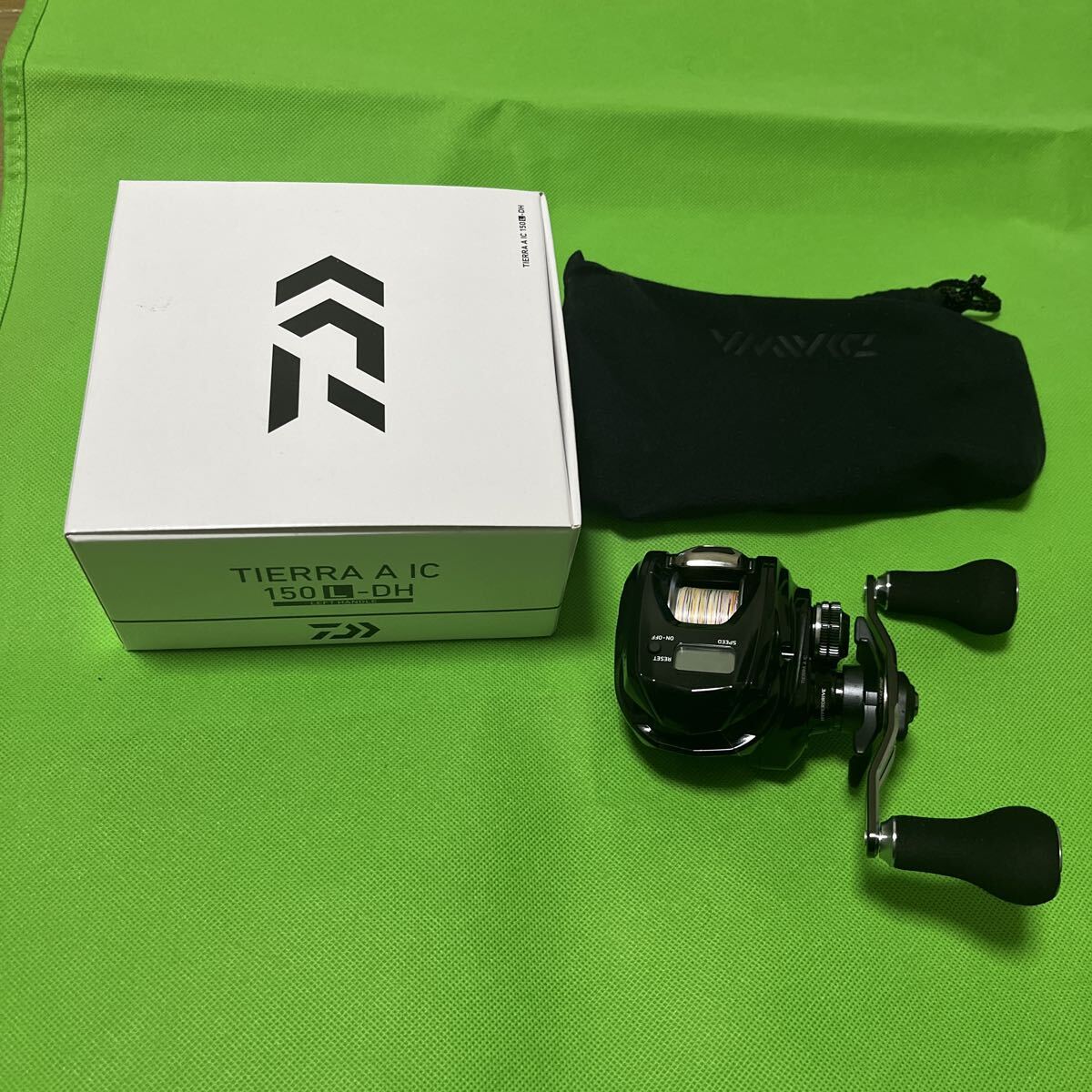 ダイワ(DAIWA) ソルト ベイトリール 21 ティエラ A IC 150L-DH ほぼ未使用 ダイワ ベイトリール拍卖